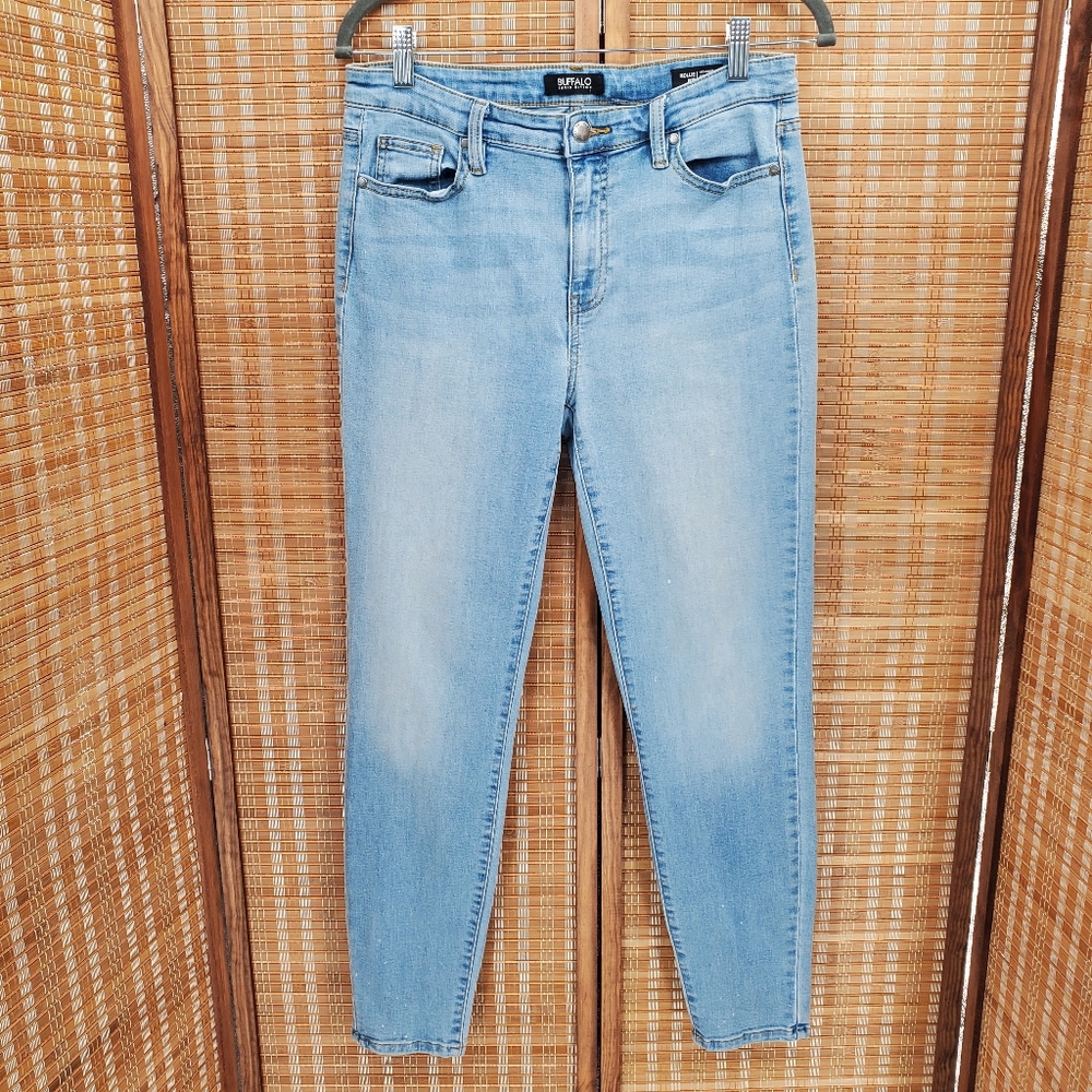 ♡ Buffalo David Bitton Mollie High Rise Skinny Jeans Light Blue Size 6